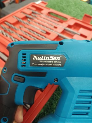 Mulinsen Trapano Perforatore 72V Doppia Batteria