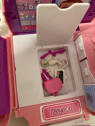 Ambulancia Pin y Pon rosa