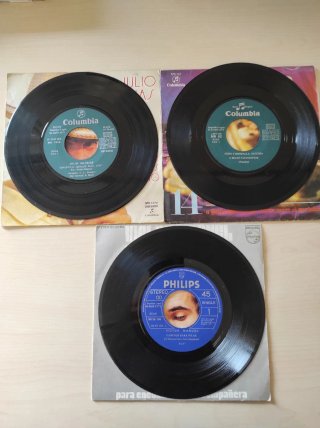 Lote 6 Vinilos 7", antiguos