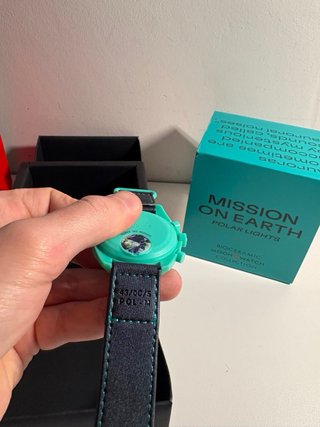 Swatch x Omega Mission on Earth Polar Lights
