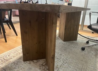 Mesa de comedor madera maciza