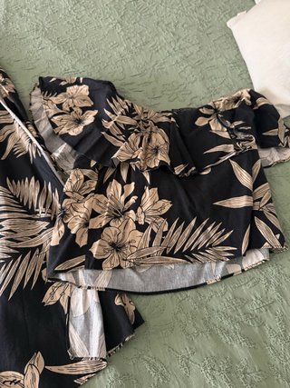 Conjunto Polo Ralph Lauren flores