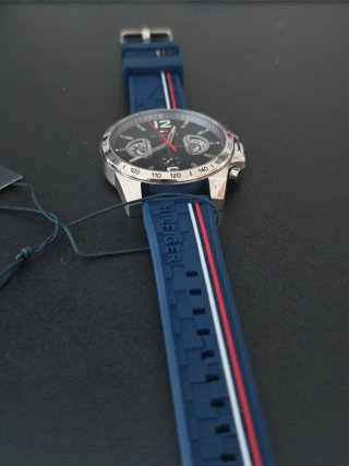 Reloj Tommy Hilfiger Azul y Plateado