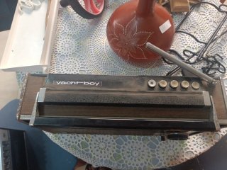 Radio Grundig Yacht Boy Marrón/Plata