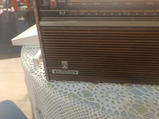 Radio Grundig Yacht Boy Marrón/Plata