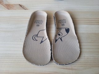 Zapato Feroz Tabarra Rocker beige