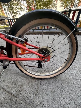 Bicicleta Infantil Riverside 500 Rosa Coral 20