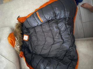 Abrigo naranja Jack & Jones hombre