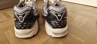 Zapatillas Asics 44 Gris Plateado