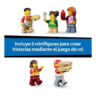 LEGO City 60496 Pizzería Vehículos NUEVO