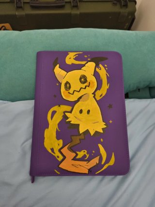 Álbum de cartas Pokémon personalizado