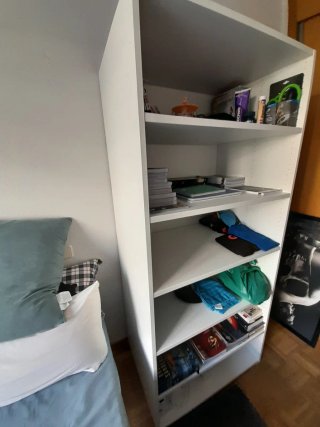 Escritorio juvenil con balda