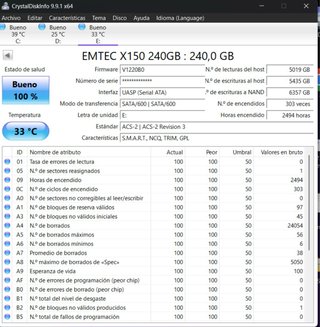 SSD Emtec X150 240GB