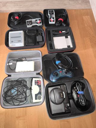 Colección Consolas Mini: SNES, NES, PC Engine, etc