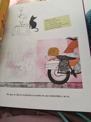 Muchacha en Motocicleta - Libro Infantil