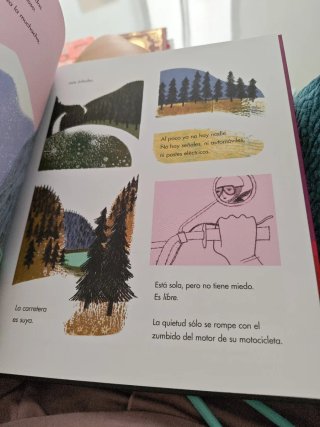 Muchacha en Motocicleta - Libro Infantil