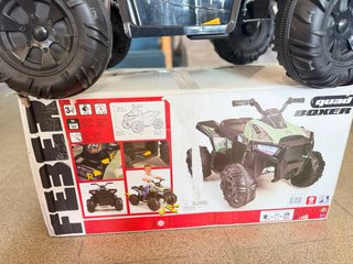 Moto Eléctrica Feber Boxer Niños