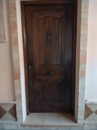6 Puertas Madera y Cristal