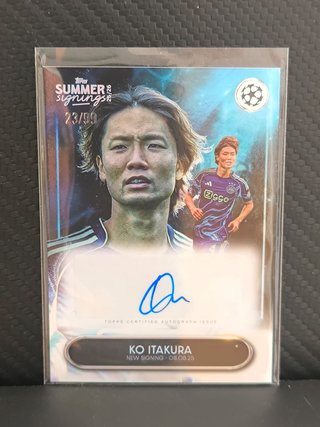KO ITAKURA /99 AUTO TOPPS SUMMER SIGNINGS