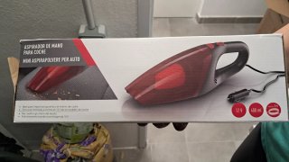 Aspirador coche mano