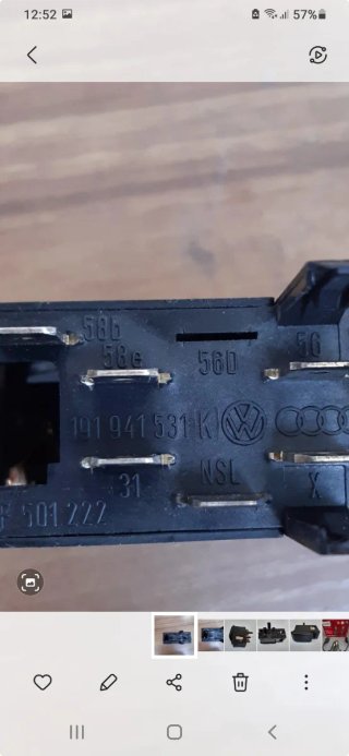 Interruptor Luces VW