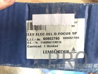 Elevalunas ford Focus delantero derecho 5p