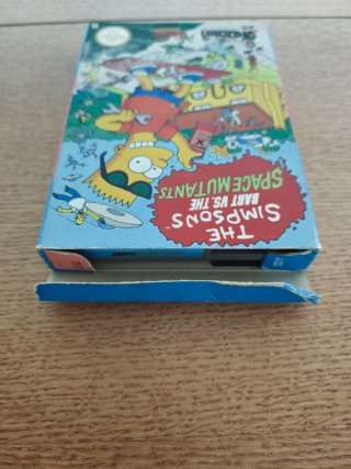 The Simpsons Bart vs The Space Mutants NES