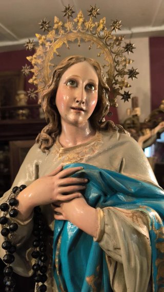 Pintura antigua religiosa