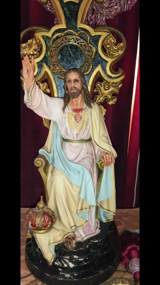 Pintura antigua religiosa