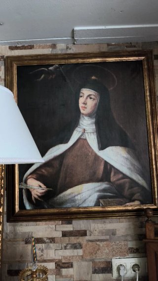 Pintura antigua religiosa