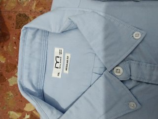 Camicie Uomo Taglia XXL Blu e Grigio