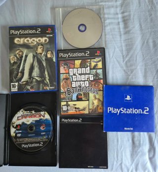 Playstation 2 Slim + Controller + 3 Giochi