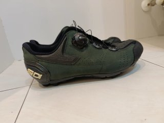 Zapatillas SIDI MTB / Gravel, verde oscuro, talla