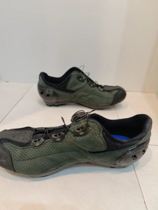 Zapatillas SIDI MTB / Gravel, verde oscuro, talla