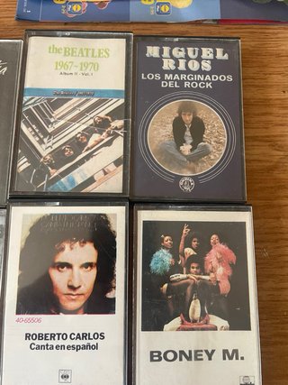Lote 25 Cassettes Varios Artistas Pop Rock Latino
