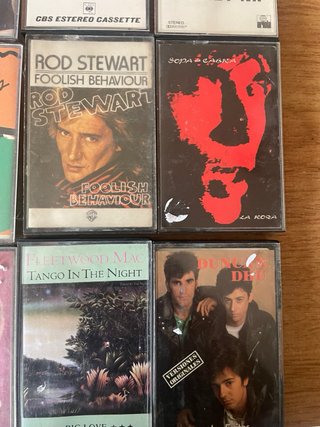 Lote 25 Cassettes Varios Artistas Pop Rock Latino