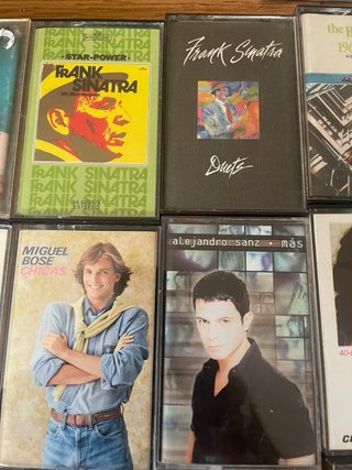 Lote 25 Cassettes Varios Artistas Pop Rock Latino