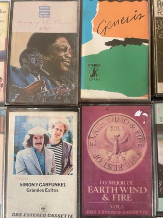 Lote 25 Cassettes Varios Artistas Pop Rock Latino
