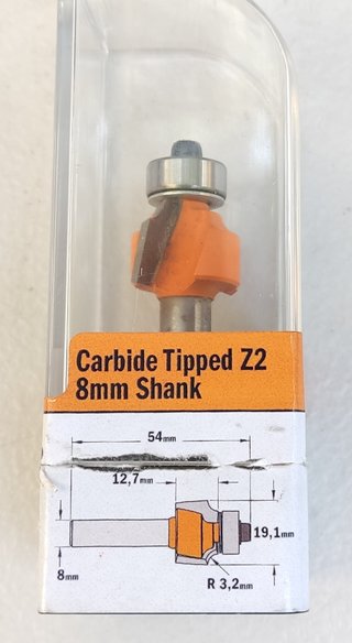 CMT ORANGE TOOLS 938.190.11 Fresa de radio cóncavo
