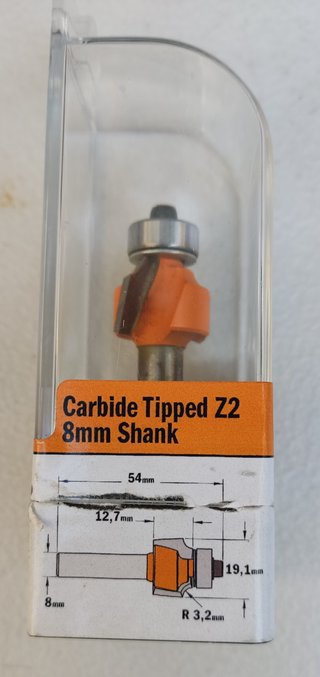 CMT ORANGE TOOLS 938.190.11 Fresa de radio cóncavo