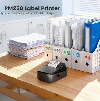 Impresora Térmica de Etiquetas PM260 Azul