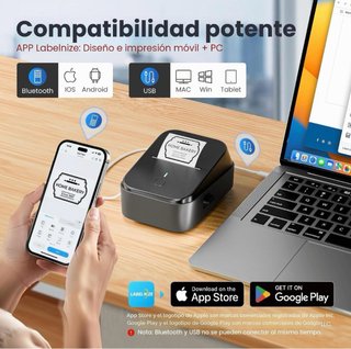 Impresora Térmica de Etiquetas PM260 Azul