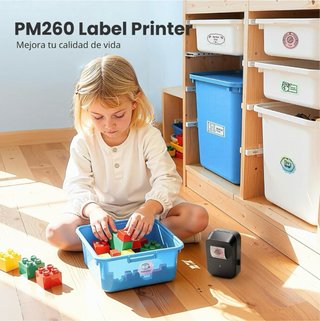 Impresora Térmica de Etiquetas PM260 Azul