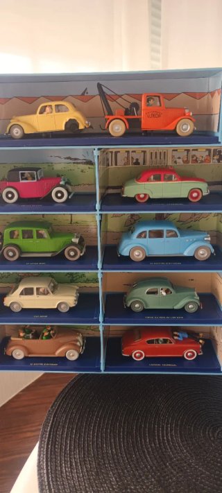 Colección Coches Tintín 1/43