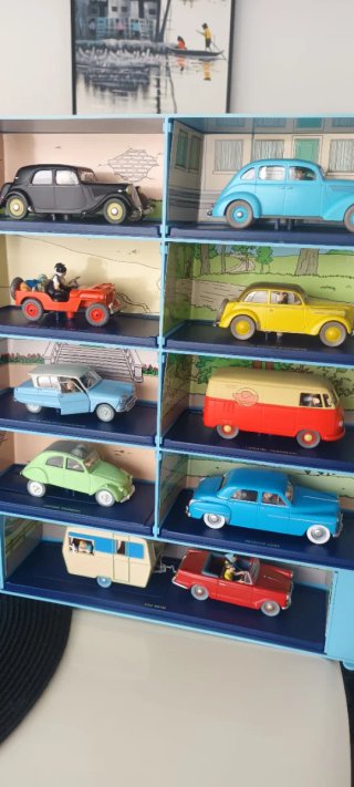 Colección Coches Tintín 1/43