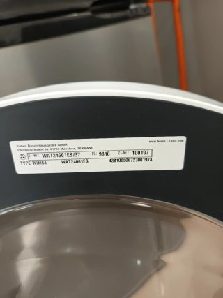 Lavadora Bosch Carga Frontal 8kg