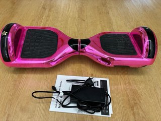 Hoverboard Rosa Brillante con Cargador