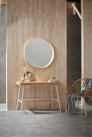 Escritorio Ikea Lillasen Madera y Metal