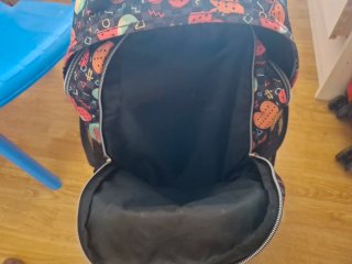 Mochila de ruedas con figuras