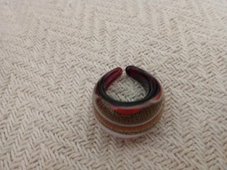 Anillo Murano Cristal Ajustable